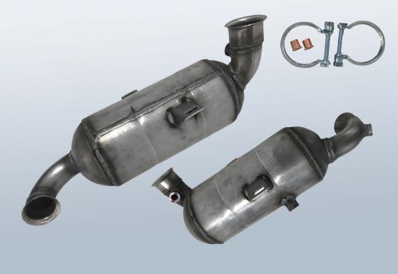 Diesel Particulate Filter PEUGEOT 207 SW 1.6 HDI 110 (a7) 9HR