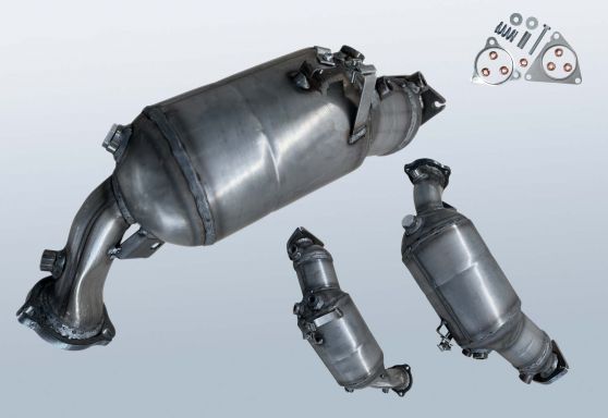 Particulate online filter audi