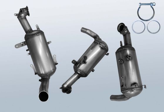 EU4 DPF Dieselpartikelfilter OPEL Corsa D 1.3 CDTI Z13DTJ Z13DTH 2006/07