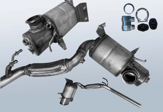 Partikelfilter vw polo top 1.6 tdi