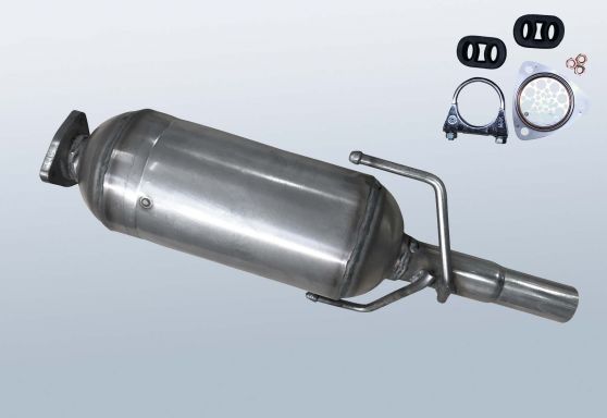 Diesel Particulate Filter OPEL Corsa C 1.3 CDTI (F08,W5L) Z13DT