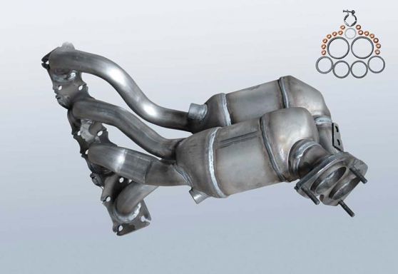 Catalytic Converter BMW 1 120i (E82) N43B20A