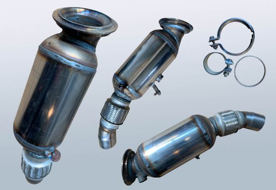 Bmw 320i catalytic converter top