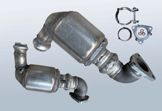 Jaguar xf catalytic hot sale converter