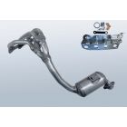 Catalytic Converter MERCEDES BENZ A-Klasse A160 (W168)