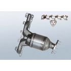 Catalytic Converter OPEL Astra H 1.6 Twinport (F67)