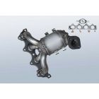 Catalytic Converter KIA ceed 1.4 CVVT (ED)
