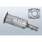 Diesel Particulate Filter PEUGEOT 607 2.2 HDI (9D,9U)