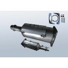 Diesel Particulate Filter PEUGEOT 307 2.0Hdi (3A/C)