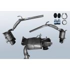 Diesel Particulate Filter VW Polo 1.6 TDI (6R)