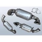 Catalytic converter DS DS7 Crossback 1.6 THP 16v (J4 JR JC)