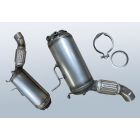 Diesel particulate filter BMW 5er Touring 530dx (F11)