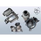 DPF - Dieselpartikelfilter mit OXI KAT AUDI A5 Cabriolet 2.0 TDI Quattro (8F7)