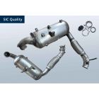 Diesel particulate filter FORD Fiesta VII 1.5 TDCI (HJ HF CE1)