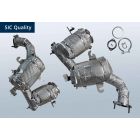 Diesel particulate filter FIAT Tipo II 1.6 JTD Multijet 16v (356 357)