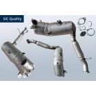 Diesel particulate filter FORD Tourneo Custom 2.0 TDCI HEV (TTF V362 F3)