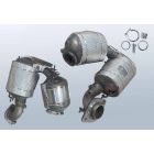 Diesel particulate filter with oxi cat TOYOTA RAV4 IV 2.0 D4-D (WWA42)