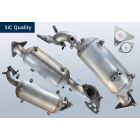 Diesel particulate filter SUBARU Outback V 4WD 2.0 D (BSD)