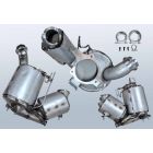 Diesel particulate filter with oxi cat RENAULT Kangoo III Rapid 1.5 Blue dCi (FJAA)