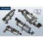 DPF - Dieselpartikelfilter mit OXI KAT VAUXHALL Grandland X 1.5 D (A18 P1UO)