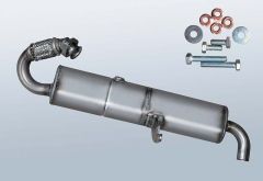 Catalytic Converter SMART City-Coupe 0.6 (S1CLB1,450331, 450336)