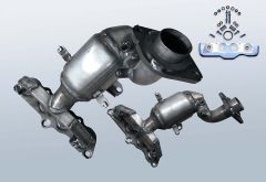 Catalytic Converter MAZDA 2 1.5i (DE)