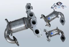 Catalytic Converter FORD Fiesta V 1.6 16v (CBK)