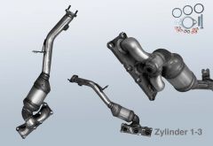 Catalytic Converter BMW 3 Coupe 330i xDrive (E92N)