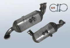 Diesel particulate filter CITROEN C4 I Grand Picasso 1.6 HDI 110 (UA)