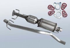Diesel Particulate Filter OPEL Astra H Caravan 1.9 CDTII (L35)