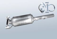 Diesel Particulate Filter RENAULT Megane II 1.9 dCi (BM14|BM1D)