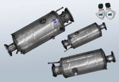 Diesel particulate filter IVECO Daily IV 2.3l (35C13V 35C13P 35S13V 35S13P)
