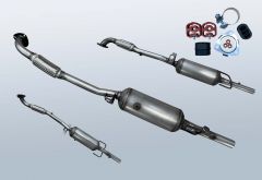 Diesel Particulate Filter OPEL Astra H 1.7 CDTI (L70)