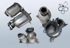 DPF - Dieselpartikelfilter mit OXI KAT AUDI A4 Allroad 2.0 TDi quattro (8KH B8)