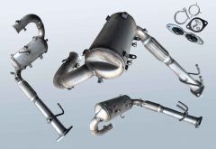 DPF - Dieselpartikelfilter mit OXI KAT FORD Mondeo V Turnier 2.0 TDCi 4x4 (CNG CF)