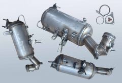 Diesel particulate filter with oxi cat OPEL Astra J 1.6 CDTI (P10)