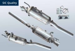Diesel particulate filter Mercedes Benz B220 4-matic 220 CDI (W246005)