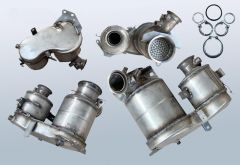 DPF - Dieselpartikelfilter mit OXI KAT AUDI A3 Cabriolet 2.0 TDi (8V7 8VE)