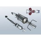Dieselpartikelfilter OPEL Vectra C Caravan 3.0 CDTI