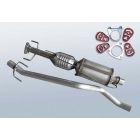 Diesel Particulate Filter OPEL Astra H Caravan 1.9 CDTII (L35)