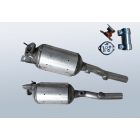 Dieselpartikelfilter RENAULT Megane II 1.9 dCi (BM14|BM1D)