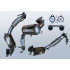 Catalytic converter MITSUBISHI Outlander II 2.2 DI-D 4WD (CW1W)