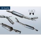 SIC Diesel particulate filter with SCR cat DS DS4 / Crossback 2.0 BlueHDI 180 (NX)