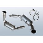 DPF - Dieselpartikelfilter mit OXI KAT MERCEDES BENZ Sprinter 3.0 3,5t Pritsche 4x4 319CDI BlueTEC (B906)