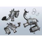 Diesel particulate filter with oxi cat FIAT Doblo II Cargo 1.6 D Multijet (263)