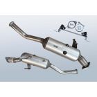 Dieselpartikelfilter NISSAN NV400 2.3 dCi 150 (X62 EV HV UV)