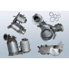 DPF - Dieselpartikelfilter mit OXI KAT AUDI A3 1.6 TDI (8VS 8VM)