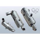 Diesel particulate filter with oxi cat CITROEN C4 Cactus II 1.5 BlueHDI 120