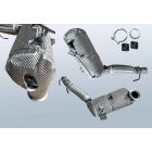 Diesel particulate filter with oxi cat BMW 2er Active Tourer 218d (F45)