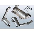 Diesel particulate filter with oxi cat BMW 2er Active Tourer 218d xDrive (F45)